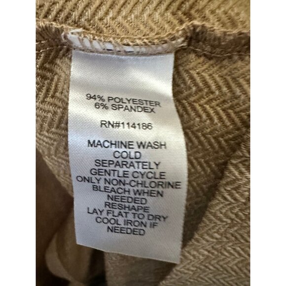 Thomas Sterling L/S Button Down Stretch Knit Shirt Mens Large - Picture 6 of 6